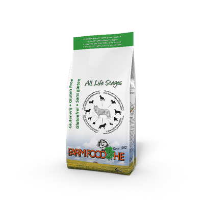 Farm Food HE Glutenvrij rund hondenvoer 4kg