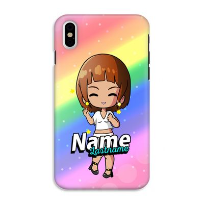 Chibi Maker vrouw: iPhone XS Tough Case