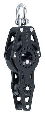 Harken 75c Vioolblok Met Hondsvot En Ratel Default
