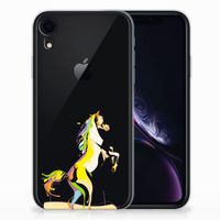 Apple iPhone Xr Telefoonhoesje met Naam Horse Color
