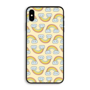 Regenboog: iPhone XS Max Biologisch afbreekbaar hoesje