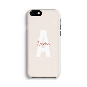 Strawberry Milkshake: iPhone 8 Volledig Geprint Hoesje