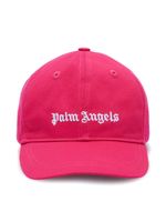 Palm Angels Kids casquette à logo brodé - Rose - thumbnail