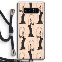Pop Some Kim: Samsung Galaxy Note 8 Transparant Hoesje met koord