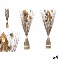 Decoratieve Bloem GiftDecor DD115024 Grijs 14 x 100 x 10 cm 8 x 100 x 18 cm (4 Stuks)
