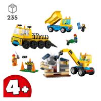 LEGO city 60391 kiepwagen, bouwtruck en sloopkraan LEGO city 60391 kiepwagen, bouwtruck en sloopkraan