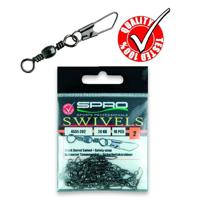 SPRO Spro Barrel Swivel + Safety Snap 14 6kg