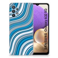 Samsung Galaxy A32 5G | TPU bumper | Waves Blue