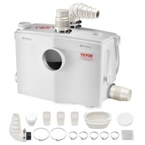 VEVOR 1200W rioolpomp 180L/min afvalwaterpompstation 10m