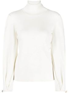 Chloé high-neck fine-knit jumper - Tons neutres