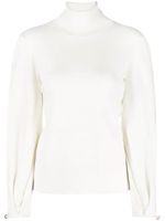 Chloé high-neck fine-knit jumper - Tons neutres