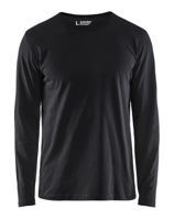 Blåkläder T-Shirt lange mouw 35001042 | Zwart | Maat XS - 7330509802007