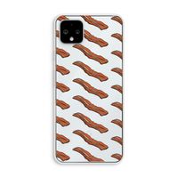 Bacon to my eggs #2: Pixel 4 XL Transparant Hoesje