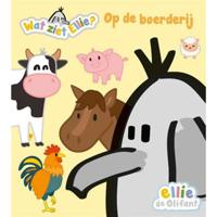 Kluitman Wat ziet ellie? op de boerderij - kinderboek