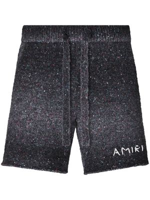AMIRI bermuda à effet dégradé - Noir