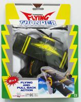 Van Der Doelen Flying thunder vliegtuig met pul back of hang hem aan het plafond