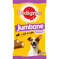 Pedigree Jumbone Mini Kauwstaaf Kip & Lam Hondensnack 4 Stuks bij Jumbo