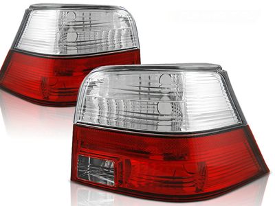 Tuning-Tec Achterlichten voor VW GOLF 4 09 97-09 03 ROOD HELDER Tuning-Tec Achterlichten voor VW GOLF 4 09 97-09 03 ROOD HELDER