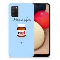 Samsung Galaxy A02s Siliconen Case Nut Home - thumbnail