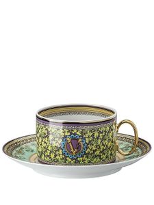 Versace lot de 6 tasses Barocco Mosaic à thé et café - Vert