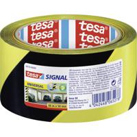 tesa UNIVERSAL 58133-00000-00 Markeringstape tesa Signal Geel, Zwart (l x b) 66 m x 50 mm 1 stuk(s)