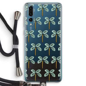 Paradise: Huawei P20 Pro Transparant Hoesje met koord