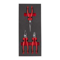 Milwaukee TOOLGUARD™ Foam inlay tangenset 3-delig - 4932493256