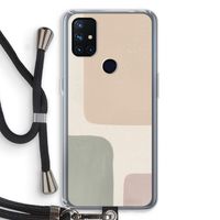 Geo #7: OnePlus Nord N10 5G Transparant Hoesje met koord