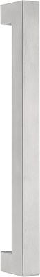 Formani Greep Square LSQ1035N PS 500 mm h.o.h. incl. doorgaande bevestiging - mat roestvast staal