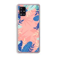 Tropisch: Samsung Galaxy A51 5G Transparant Hoesje