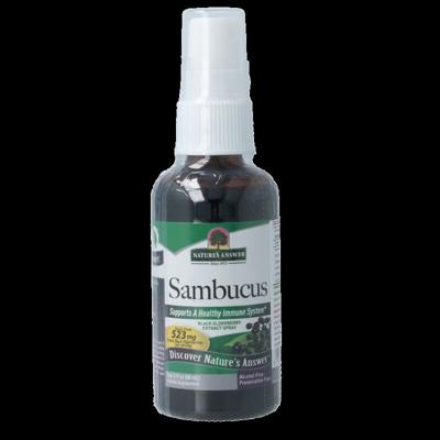 Natures Answer Sambucus vlierbessen spray 60 Milliliter