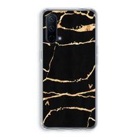 Gouden marmer: OnePlus Nord CE 5G Transparant Hoesje