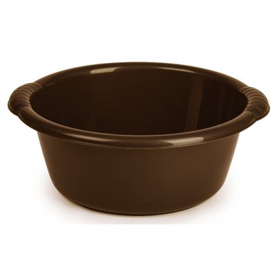 Afwasbak teil - 15 liter - bruin - kunststof - 45,5 x 42,5 x 17 cm