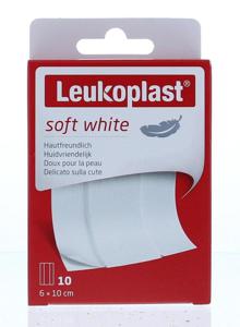 Leukoplast Soft white 6 x 10cm (10 st)