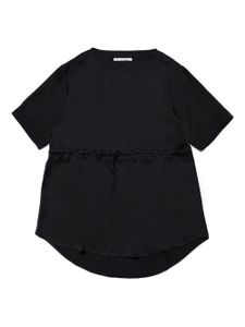 MM6 Maison Margiela Kids robe à lien de resserrage - Noir