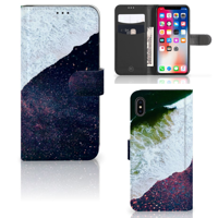 Apple iPhone Xs Max | Book Case | Sea in Space