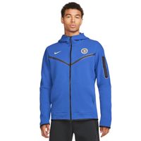 Nike Chelsea Tech Fleece Vest 2023-2024 Blauw Goud - thumbnail