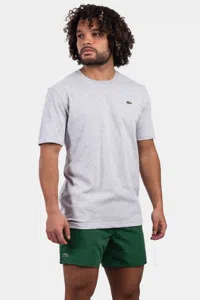 Lacoste Sport Logo T-Shirt Heren Grijs - Maat L - Kleur: Grijs | Soccerfanshop