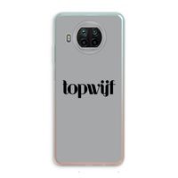 Topwijf Grijs Zwart: Xiaomi Mi 10T Lite 5G Transparant Hoesje
