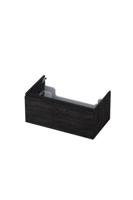 Onderkast INK 1 lade greeploos met houten keerlijst 80 cm x 45 cm x 35 cm Houtskool eiken 1257528 Onderkast INK 1 lade greeploos met houten keerlijst 80 cm x 45 cm x 35 cm Houtskool eiken 1257528