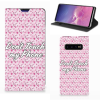 Samsung Galaxy S10 Design Case Flowers Pink DTMP