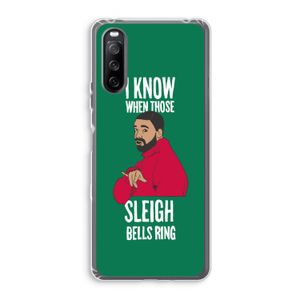 Sleigh Bells Ring: Sony Xperia 10 III Transparant Hoesje