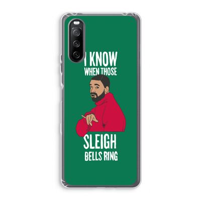 Sleigh Bells Ring: Sony Xperia 10 III Transparant Hoesje