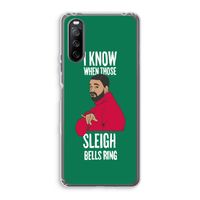 Sleigh Bells Ring: Sony Xperia 10 III Transparant Hoesje