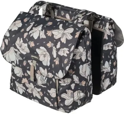 Dubbele fietstas Basil Magnolia 35 Liter - Pastel Powders