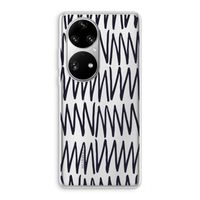 Marrakech Zigzag: Huawei P50 Pro Transparant Hoesje