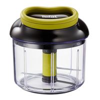 Tefal K1320404 uienhakker Zwart, Groen, Transparant