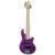 Lakland 55-02 Deluxe Translucent Purple Gloss Quilted Maple Top 5-snarige elektrische basgitaar