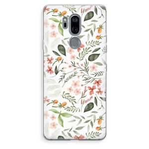 Sweet little flowers: LG G7 Thinq Transparant Hoesje