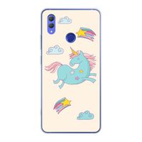 Vliegende eenhoorn: Honor Note 10 Transparant Hoesje